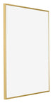 Evry Kunststoff Bilderrahmen 25x30cm Gold Vorne Schrag | Yourdecoration.at