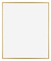 Evry Kunststoff Bilderrahmen 25x30cm Gold Vorne | Yourdecoration.at