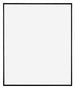 Evry Kunststoff Bilderrahmen 25x30cm Schwarz Hochglanz Vorne | Yourdecoration.at