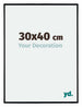 Evry Kunststoff Bilderrahmen 30x40cm Schwarz Matt Vorne Messe | Yourdecoration.at