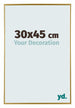 Evry Kunststoff Bilderrahmen 30x45cm Gold Vorne Messe | Yourdecoration.at