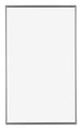 Evry Kunststoff Bilderrahmen 30x50cm Silber Vorne | Yourdecoration.at