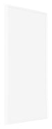 Evry Kunststoff Bilderrahmen 30x50cm Weiss Hochglanz Vorne Schrag | Yourdecoration.at