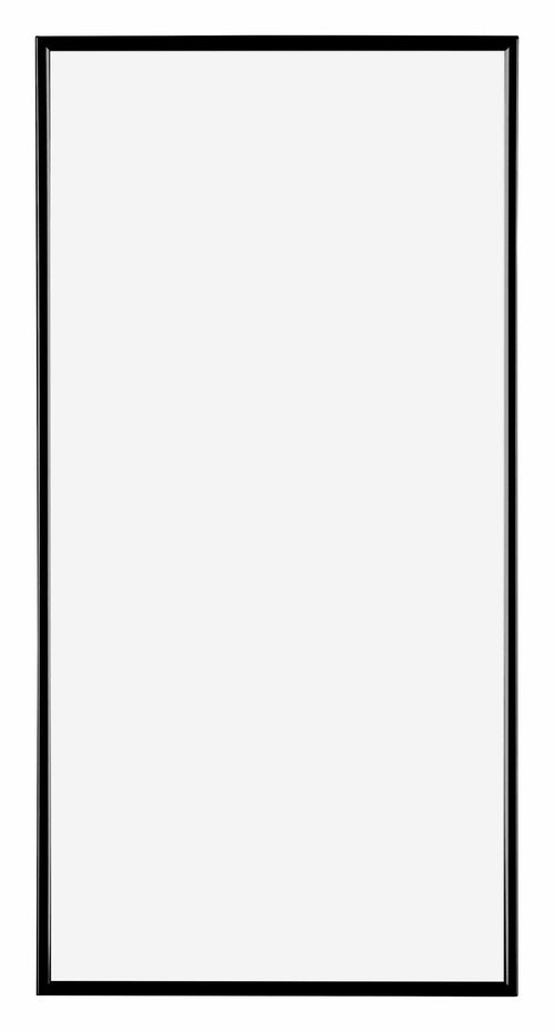 Evry Kunststoff Bilderrahmen 30x60cm Schwarz Hochglanz Vorne | Yourdecoration.at