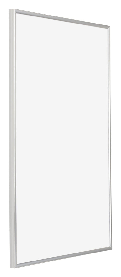 Evry Kunststoff Bilderrahmen 32x45cm Silber Vorne Schrag | Yourdecoration.at