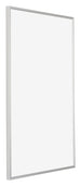 Evry Kunststoff Bilderrahmen 32x45cm Silber Vorne Schrag | Yourdecoration.at