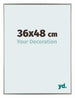 Evry Kunststoff Bilderrahmen 36x48cm Champagner Vorne Messe | Yourdecoration.at