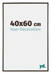 Evry Kunststoff Bilderrahmen 40x60cm Antrazit Vorne Messe | Yourdecoration.at