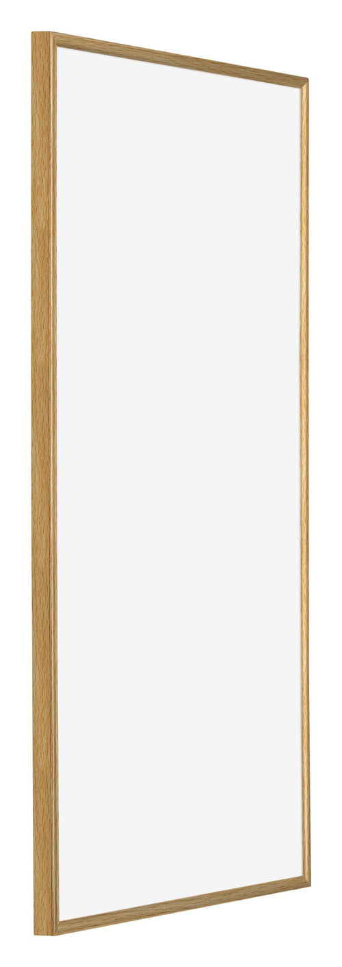 Evry Kunststoff Bilderrahmen 40x70cm Buche Hell Vorne Schrag | Yourdecoration.at