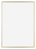 Evry Kunststoff Bilderrahmen 42x60cm Gold Vorne | Yourdecoration.at