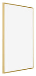 Evry Kunststoff Bilderrahmen 45x60cm Gold Vorne Schrag | Yourdecoration.at