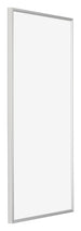 Evry Kunststoff Bilderrahmen 45x80cm Silber Vorne Schrag | Yourdecoration.at