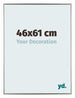 Evry Kunststoff Bilderrahmen 46x61cm Champagner Vorne Messe | Yourdecoration.at