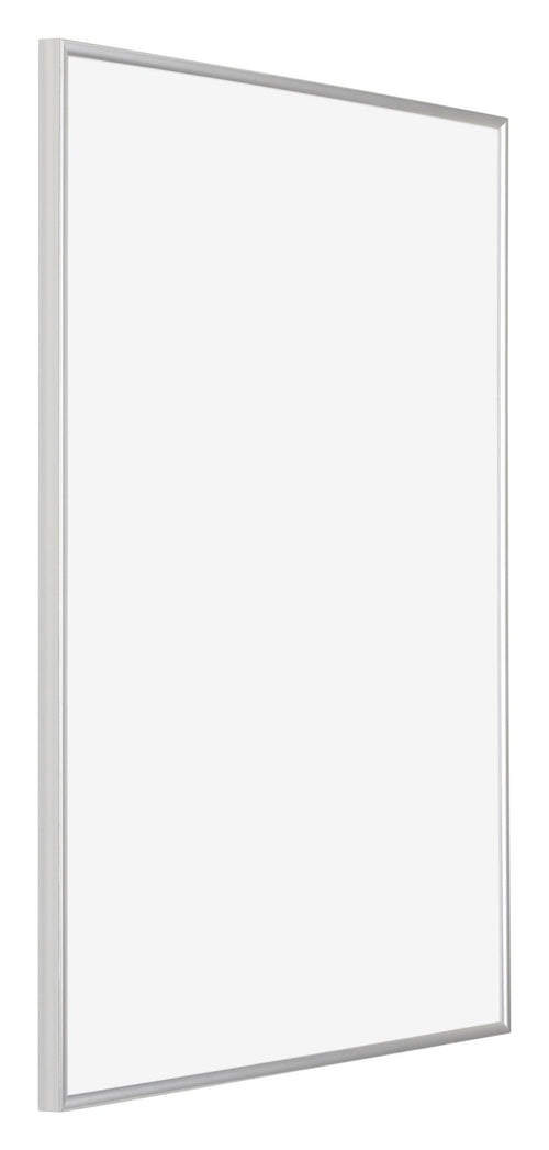 Evry Kunststoff Bilderrahmen 46x61cm Silber Vorne Schrag | Yourdecoration.at