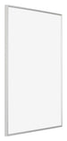 Evry Kunststoff Bilderrahmen 46x61cm Silber Vorne Schrag | Yourdecoration.at