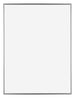 Evry Kunststoff Bilderrahmen 46x61cm Silber Vorne | Yourdecoration.at