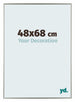 Evry Kunststoff Bilderrahmen 48x68cm Champagner Vorne Messe | Yourdecoration.at