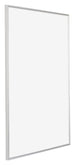 Evry Kunststoff Bilderrahmen 50x70cm Silber Vorne Schrag | Yourdecoration.at