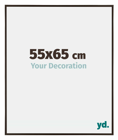Evry Kunststoff Bilderrahmen 55x65cm Antrazit Vorne Messe | Yourdecoration.at