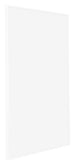 Evry Kunststoff Bilderrahmen 59 4x84cm A1 Weiss Hochglanz Vorne Schrag | Yourdecoration.at