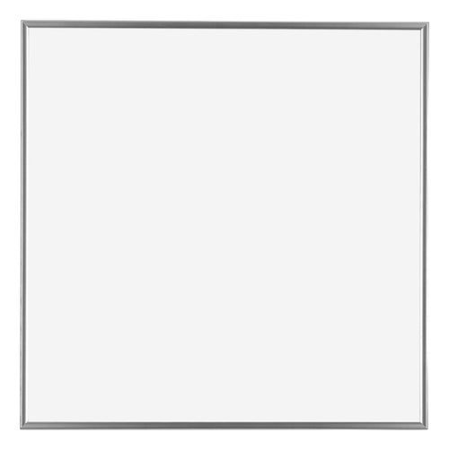 Evry Kunststoff Bilderrahmen 60x60cm Silber Vorne | Yourdecoration.at