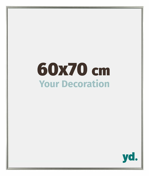 Evry Kunststoff Bilderrahmen 60x70cm Champagner Vorne Messe | Yourdecoration.at