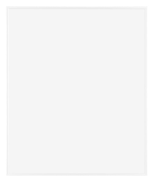 Evry Kunststoff Bilderrahmen 60x70cm Weiss Hochglanz Vorne | Yourdecoration.at