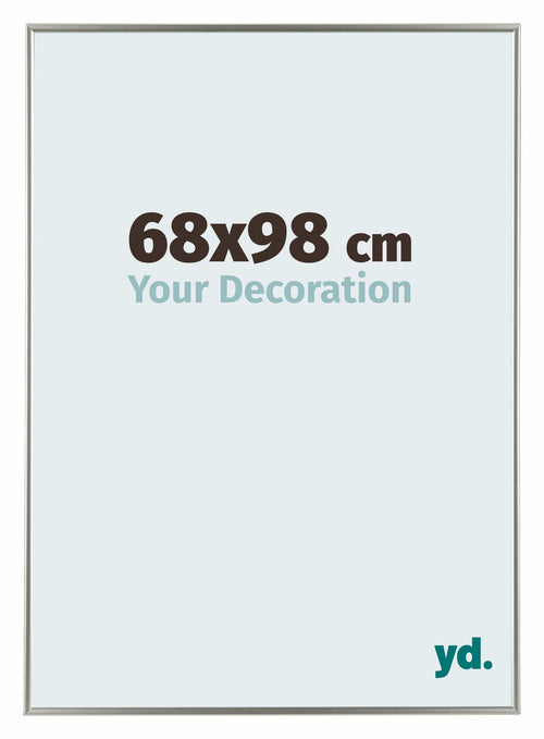 Evry Kunststoff Bilderrahmen 68x98cm Champagner Vorne Messe | Yourdecoration.at