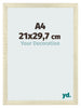 Bilderrahmen A4 - 21x29,7 cm - Sonoma Eiche - MDF - Pisa