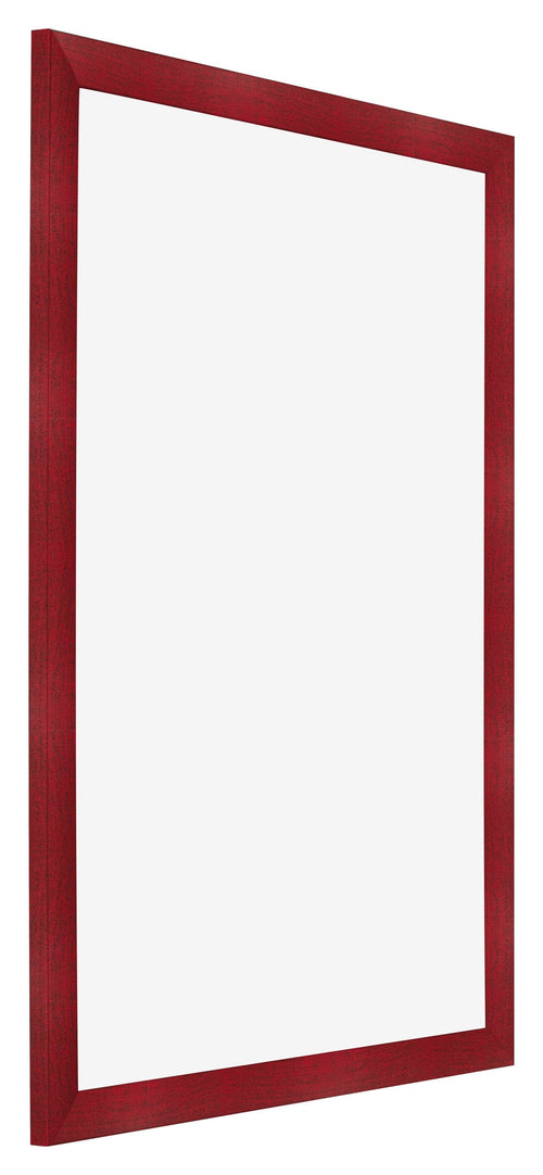 Bilderrahmen A4 - 21x29,7 cm - Weinrot Gewischt - MDF - Pisa