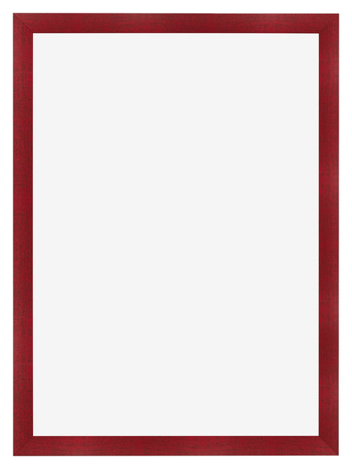 Bilderrahmen A4 - 21x29,7 cm - Weinrot Gewischt - MDF - Pisa