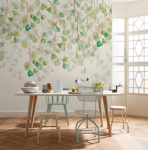 Fototapete Douche de Feuilles 300x250cm FLX6 044 Interieur | Yourdecoration.at