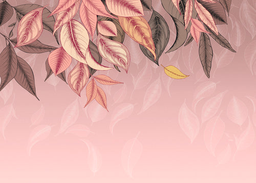 Fototapete Falling Leafs 350x250cm FLX7 011 | Yourdecoration.at