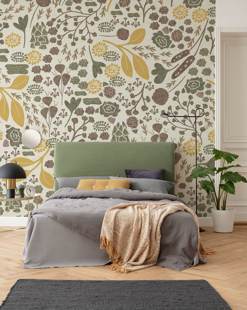 Fototapete Wild Fields 250x250cm Komar FLX5 048 Interieur | Yourdecoration.at