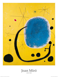 Joan Miro L'oro dell'Azzurro Kunstdruck 60x80cm | Yourdecoration.de