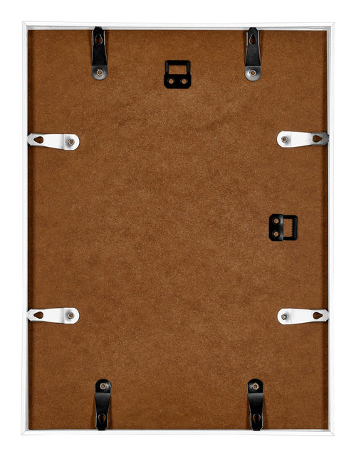 Kent Aluminium Bilderrahmen 18x24cm Weiss Hochglanz Ruckseite | Yourdecoration.at