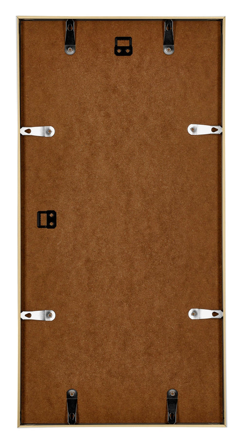 Kent Aluminium Bilderrahmen 20x40cm Gold Ruckseite | Yourdecoration.at
