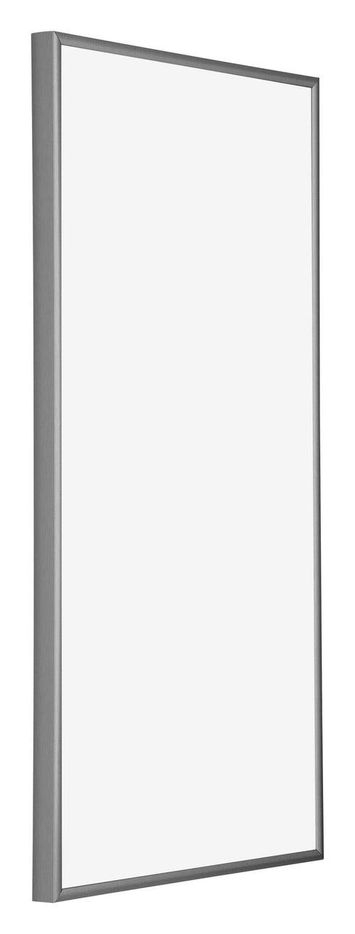 Kent Aluminium Bilderrahmen 20x40cm Platin Vorne Schrag | Yourdecoration.at
