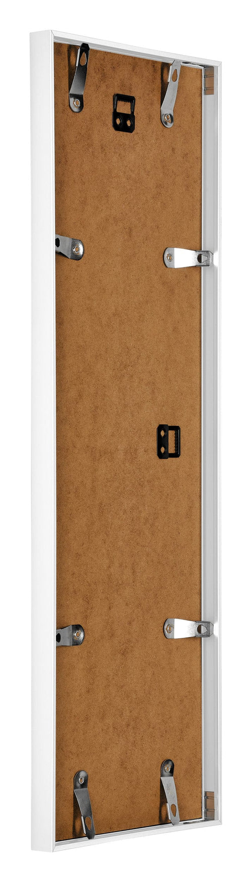 Kent Aluminium Bilderrahmen 20x60cm Weiss Hochglanz Ruckseite Schrag | Yourdecoration.at