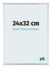 Kent Aluminium Bilderrahmen 24x32cm Silber Hochglanz Vorne Messe | Yourdecoration.at