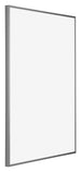Kent Aluminium Bilderrahmen 25x35cm Platina Vorne Schrag | Yourdecoration.at