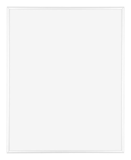 Kent Aluminium Bilderrahmen 28x35cm Weiss Hochglanz Vorne | Yourdecoration.at