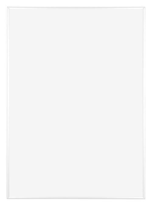 Kent Aluminium Bilderrahmen 30x42cm Weiss Hochglanz Vorne | Yourdecoration.at