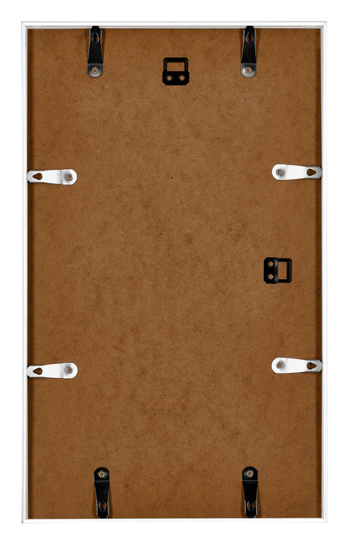 Kent Aluminium Bilderrahmen 30x50cm Weiss Hochglanz Ruckseite | Yourdecoration.at
