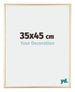 Kent Aluminium Bilderrahmen 35x45cm Gold Vorne Messe | Yourdecoration.at