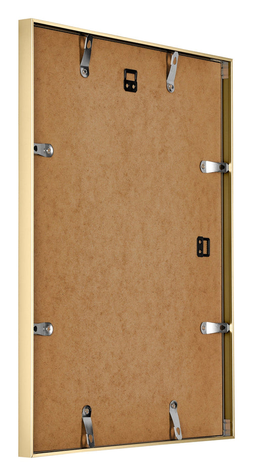 Kent Aluminium Bilderrahmen 36x49cm Gold Ruckseite Schrag | Yourdecoration.at