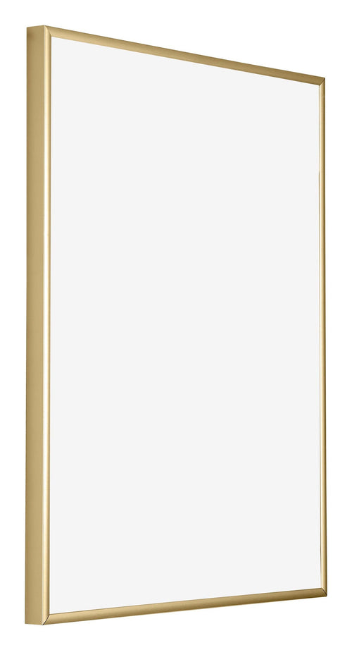 Kent Aluminium Bilderrahmen 36x49cm Gold Vorne Schrag | Yourdecoration.at