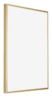 Kent Aluminium Bilderrahmen 36x49cm Gold Vorne Schrag | Yourdecoration.at
