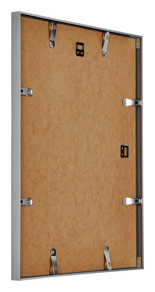 Kent Aluminium Bilderrahmen 36x49cm Platin Ruckseite Schrag | Yourdecoration.at