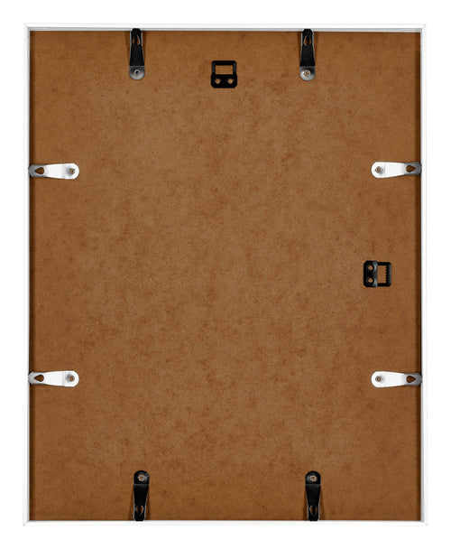 Kent Aluminium Bilderrahmen 36x49cm Weiss Hochglanz Ruckseite | Yourdecoration.at